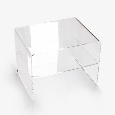 Acryl-Beistelltisch Klar 38 cm - 3