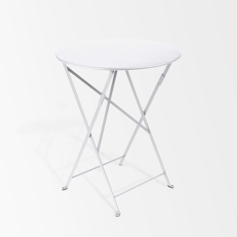 Fermob Bistrotisch Ø 60 cm Weiß
